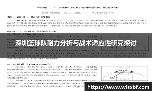 深圳篮球队耐力分析与战术适应性研究探讨