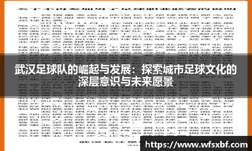 武汉足球队的崛起与发展：探索城市足球文化的深层意识与未来愿景